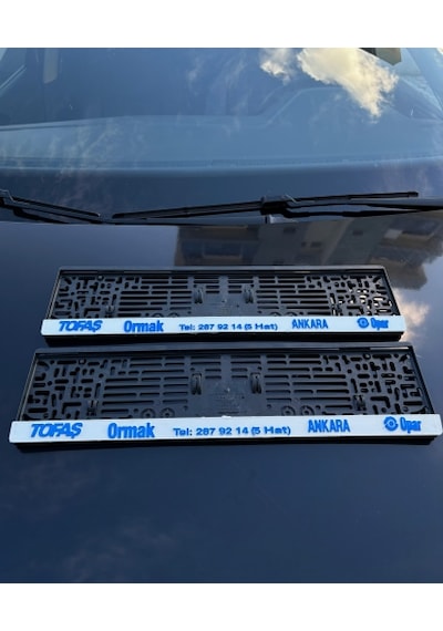 Tofaş Ormak Plakalık 2'li Oto Araba Aksesuar