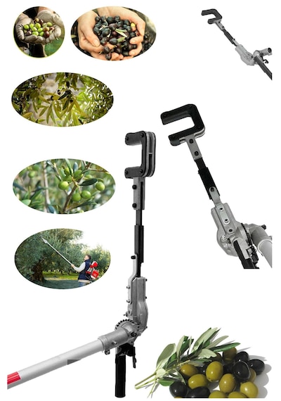 Eisenn Es-1200 Olive 12 Parça Full Set Sırt Tipi Zeytin Silkeme Hasat Toplama Tırpan Motoru
