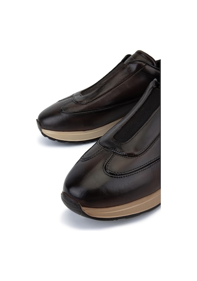 Tamer Tanca Erkek Hakiki Deri Kahverengi Sneakers & Spor Ayakkabı 771 88124 Erk Ayk Y26 Kahve Dr