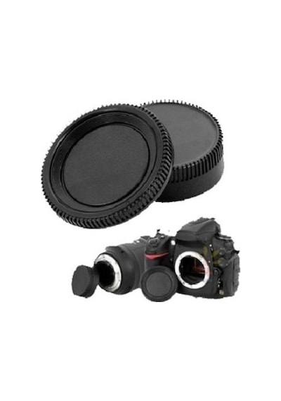 Nikon Dslr İçin Body ve Lens Arka Kapağı