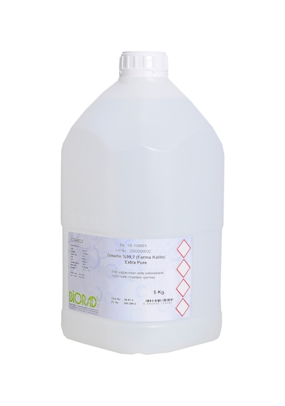 Biorad Bitkisel Gliserin (Gliserol) %99.7 5 Kg.