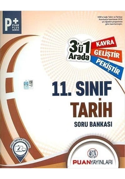 11. Sınıf Tarih 3'Ü 1 Arada Soru Bankası / Kolektif