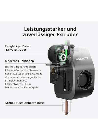 Creality K2 Se 3d Yazıcı 2026, 500 Mm/s'ye Kadar Yüksek Hızlı Baskı, Doğrudan Ekstruder, Otomatik Tesviye, Titreşim Kontrolü, 220 215 245 Mm Yapım Alanı