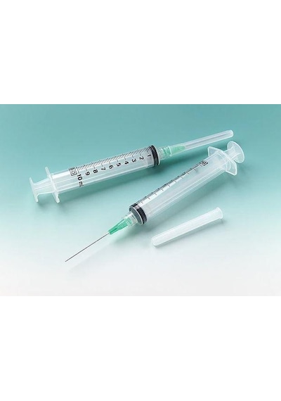 Genject 10 CC Contalı Yeşil İğneli Enjektör Şırınga 21 G x 38 MM 50 Adet