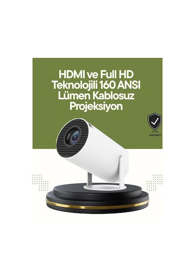 Hdmı Usb Girişli Uzun Ömürlü Ampullü Projeksiyon