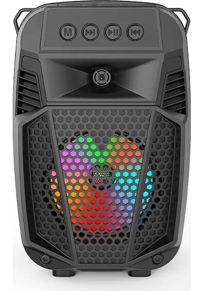 Concord ZQS1430 Rgb Ledli 4" Bluetooth Hoparlör