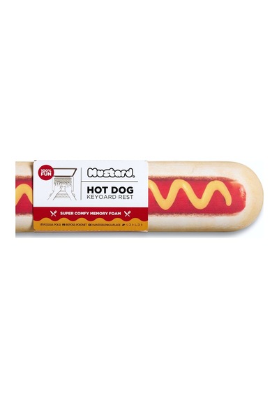 Mustard Hot Dog Silikon Klavye Desteği