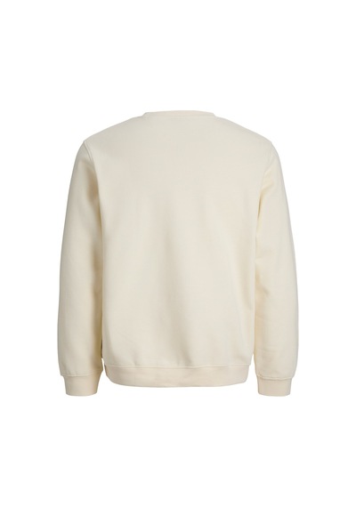 Jack & Jones Jcotier Print Erkek Sweatshirt Bej