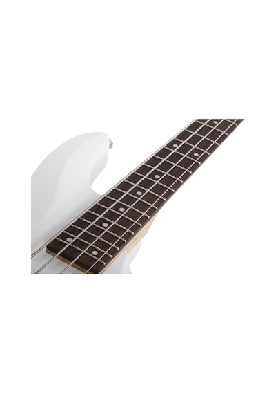 Schecter C-4 Deluxe Bas Gitar Satin White
