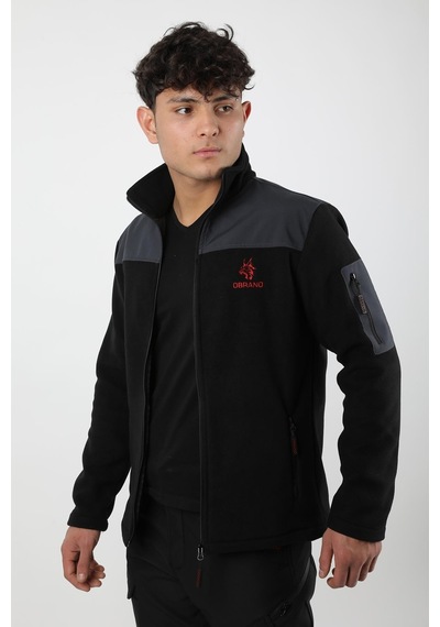 Obrano Outdoor Polar Ceket Softshell Kumaş Detaylı Tactical 001