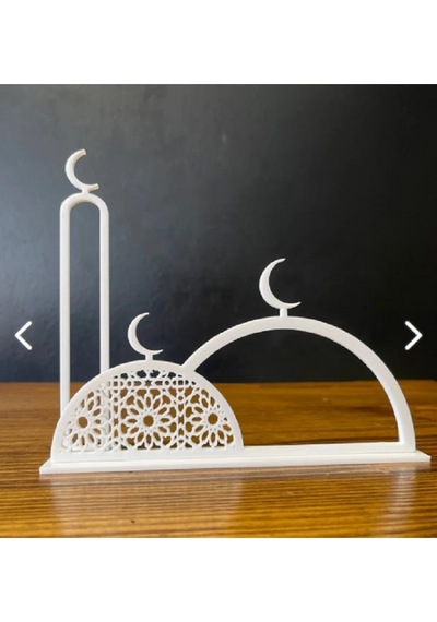 Cami Kubbesi Ve Minaresi Dekor-cami Temalı Dekor-ramazan Ayı Hediye-hediye İslami Dekor