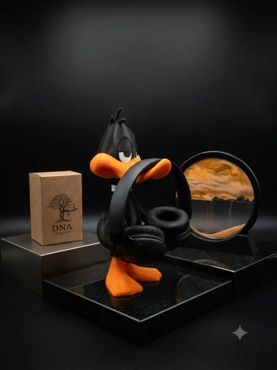 Daffy Duck Kulaklık Standı Gamer Masaüstü Dekor