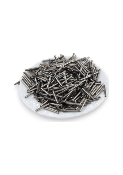 Metal Gri Kaplama Boru 20 Mm Boncuk 16 Gr 65 Adet