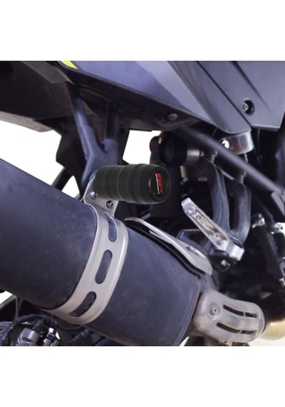 GP Kompozit Yamaha Tenere 700 2019-2022 Uyumlu Egzoz Koruma Takozu Siyah
