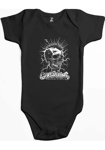 Zepplin Giyim The Offspring Mohawk Sarı Bebek Body Zıbın