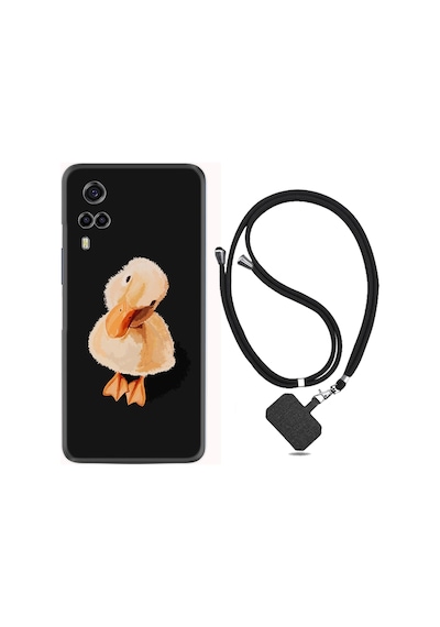 Vivo Y53S Kılıf Boyun Askılı Üzgün Ördek 1685