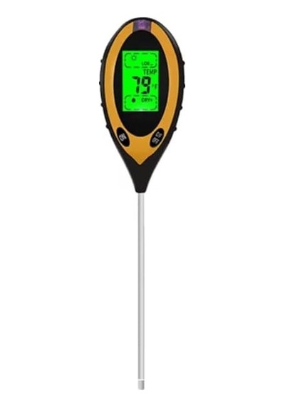 Toprak Ph Test Cihaz 4'ü 1 Arada Ph Işık Nem Ve Sıcaklık Ölçer
