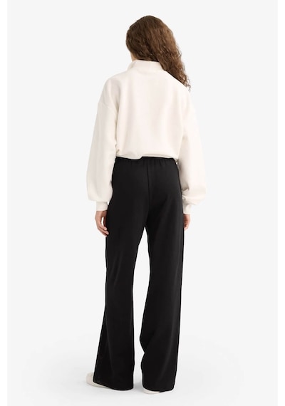 Defacto Straight Fit Siyah Kadın Eşofman Altı D6667ax/bk81 Siyah