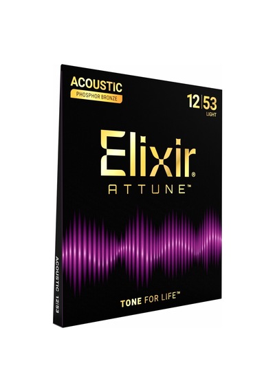 Elixir 12-53 Attune Fosfor Bronz Akustik Gitar Teli