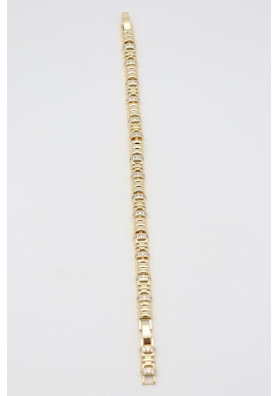 Vıp Bileklik 14 K-17302 17+2cm Çok Renkli