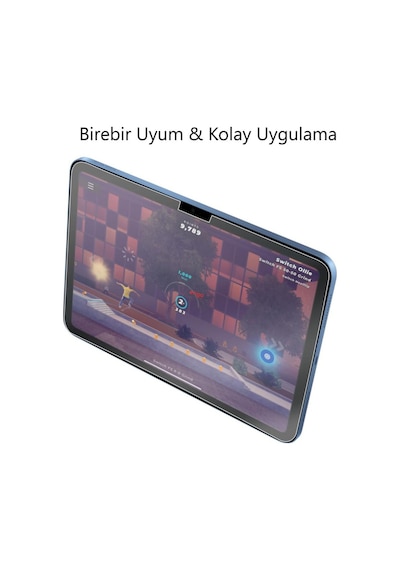 Engo Apple Uyumlu iPad  11. Nesil A16 Mat Ekran Koruyucu 9H Nano Şeffaf 11 inç A3354 A3355 ile