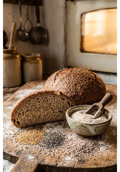 Glutensiz Karnıyarık Otu Tohumu Tozu 100g - Psyllium Seed Powder, Doğal Ve Katkısız
