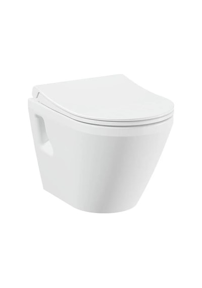 VitrA İntegra Asma Klozet + VitrA Slim Duroplast Klozet Kapağı + Gömme Rezervuar 7063l003-0850