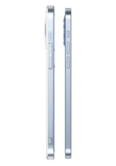 Zore Apple Uyumlu iPhone 12 Pro Max İle  Kılıf M-safe Şarj Özellikli Şeffaf Tek Kamera Çerçeveli Porto Kapak