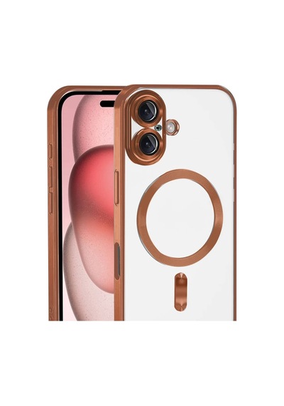 Apple İphone 17 Uyumlu Kross Magneticsafe Kapak - Turuncu