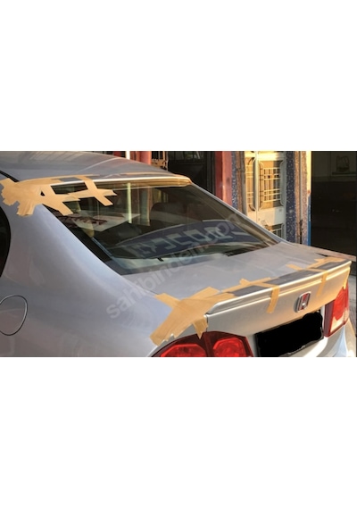 Honda Civic Fd6 Bgaj Üstü Spoyler Spoiler Fiber Boyasız