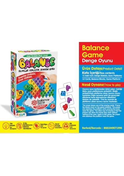 Focus Oyuncak Balance 7221 Denge Oyunu