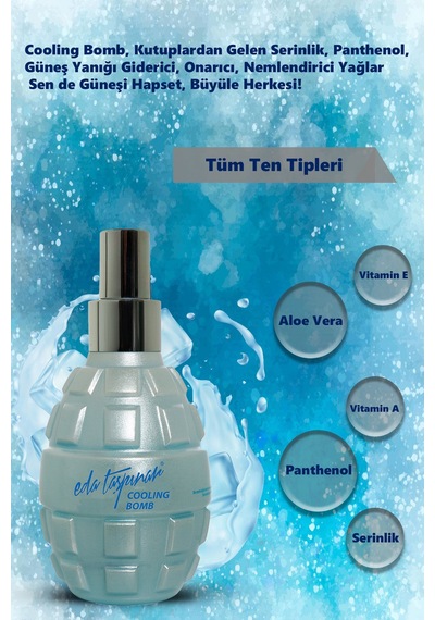 Eda Taşpınar Cooling Bomb Ferahlatıcı Jel 200 ML