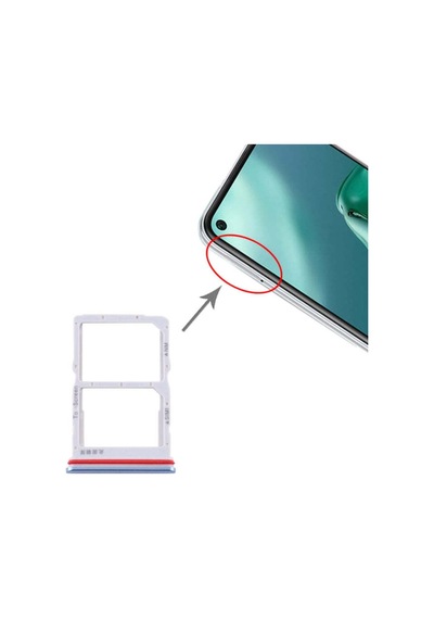 Huawei Uyumlu P40 Lite 5g Sim Kart Tepsisi + Kart Tepsisi Bebek Mavisi İnd08112