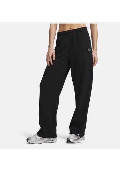 Under Armour Rival Fleece Düz Paça Kadın Eşofman Altı 6013552-008 Siyah