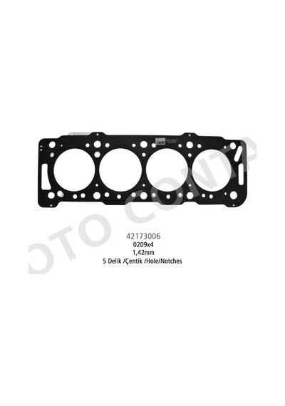 Silindir - 400 - Kapak Conta 5 Delik 1,42m Celik P206-p306-partner-berlingo - Dpmıx-hb - 1.9 Dw8 Silindir Kapak Conta Silindir - 400 - Kapak Conta 5 Delik 1,42m Celik P206-p306-partner-berlingo - Dpmıx-hb - 1.9 Dw8 Silindir Kapak Conta