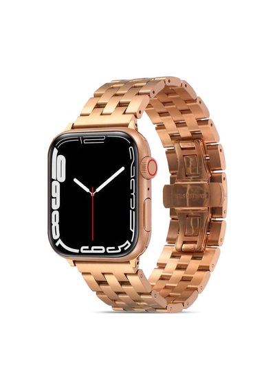 Kilifone -  Apple Uyumlu  Watch  38mm - Kordon Metal Kordon Krd-20