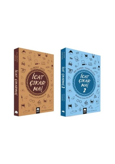 İcat Çıkarma Kitaplığı Seti-2 Kitap Takım- Eksik Parça