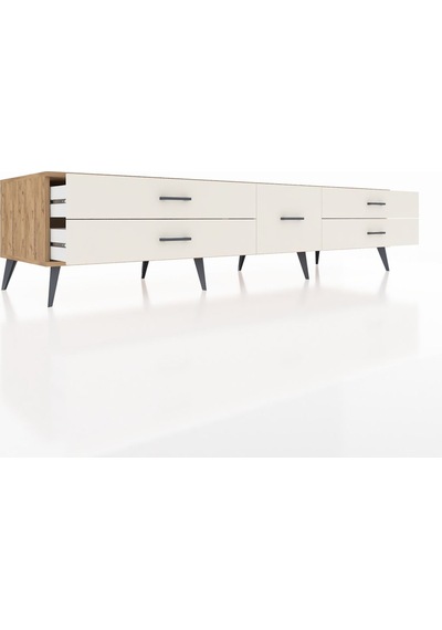 Kronos Tv Ünitesi 5 Çekmeceli 220x59x51 Çam-aytaşı Aytası/aytası - Atlas Çam Kronos Tv Ünitesi 5 Çekmeceli 220x59x51 Çam-aytaşı Aytası/aytası - Atlas Çam