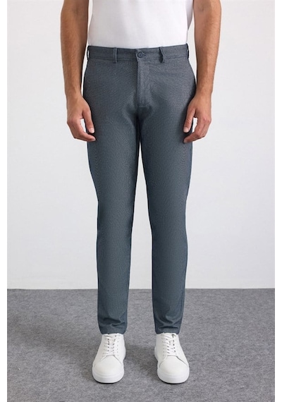 Süvari Lacivert Slim Casual Pantolon Pn2020500766-m09