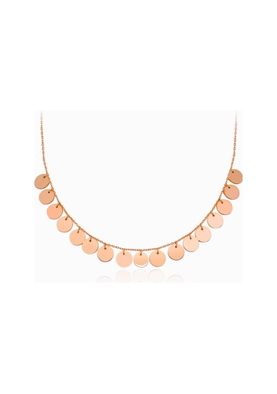 Kuyumcudukkani Karışık Figürlü Kolye-37273-r Rose Gold