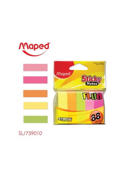 Maped 15x50 Fosforlu Yapışkanlı Not Kağıdı 88 Li