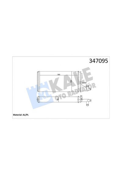 Kalorifer - 835 - Radyatörü Iveco Daıly - Almparca - Td 89-96