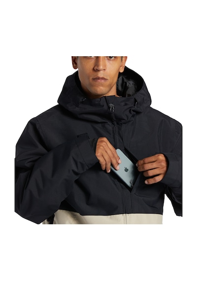Dc Dc Basis Erkek Siyah Snowboard Ceketi 10010