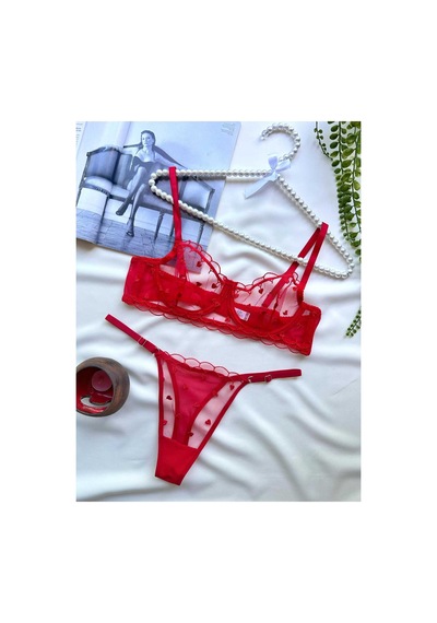 La Linaa Valentina Kadın Kırmızı Dantelli Tanga Külotlu Sütyen Takım Kırmızı - 753914042 Kırmızı La Linaa Valentina Kadın Kırmızı Dantelli Tanga Külotlu Sütyen Takım Kırmızı - 753914042 Kırmızı