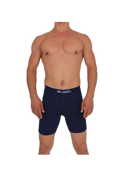 1114 Erkek Likralı Uzun Boxer - 3 Adet 001