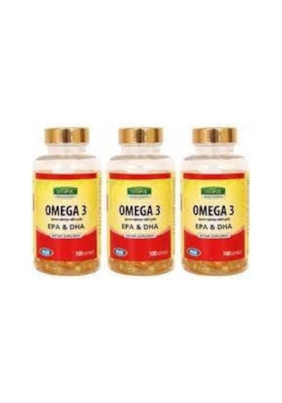 Vitapol Omega 3 Balık Yağı 100 Softgel 01.2024
