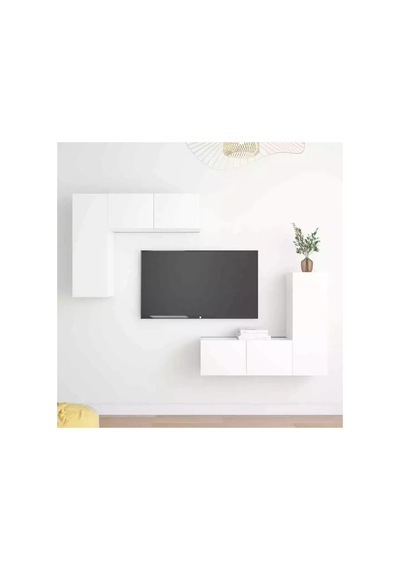 Mdf Katros Tv Ünitesi Beyaz Mdf Katros Tv Ünitesi Beyaz