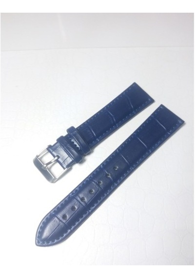 22 Mm Av.Larcivert Kroko (Pu) Deri Saat Kordonu Kayışı