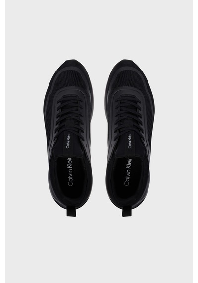 Calvin Klein Logolu Sneaker Ayakkabı Hm0hm021640gj Erkek Ayakkabı Hm0hm02164 0gj Siyah