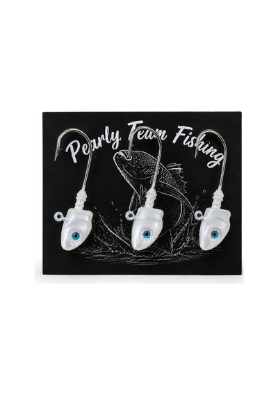 Pearly Team Fishing - Jıg Head 9gr 3/0 İğne Beyaz - 929596697